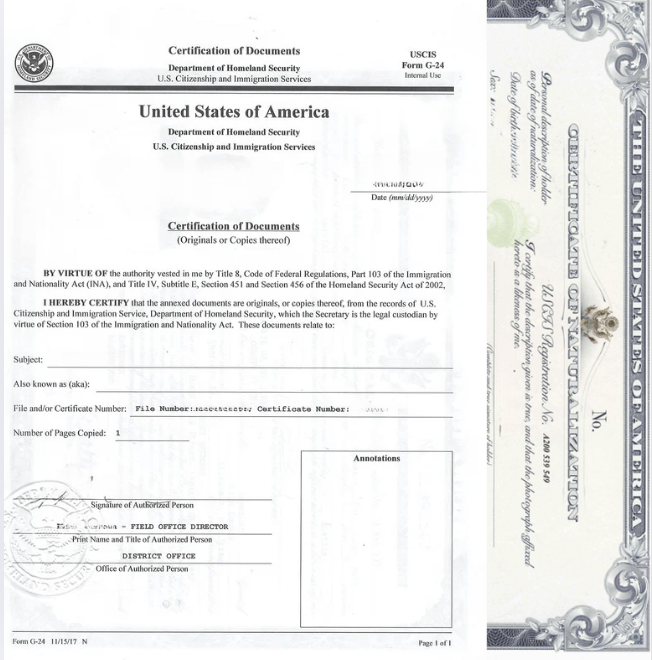 naturalization certificate, apostille, USCIS certified copy, certificate of authenticity, U.S. Department of State, international document authentication, Hague Apostille Convention, certified true copy, naturalization certificate apostille, document legalization, apostille process, international legal documents, USCIS appointment, certified copy requirements, official document authentication